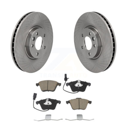 Front Disc Brake Rotors Ceramic Pad Kit For Volkswagen CC With 340mm Diameter Rotor K8C-100348