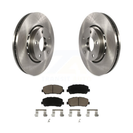 Front Disc Brake Rotors And Ceramic Pads Kit For Mazda CX-5 K8C-100367