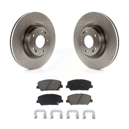 Front Disc Brake Rotors And Ceramic Pads Kit For Hyundai Genesis Coupe K8C-100376