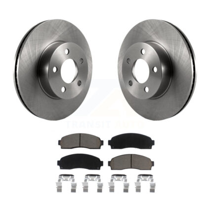 Front Disc Brake Rotors & Ceramic Pad Kit For Ford Ranger Mazda B4000 Explorer Sport Trac K8C-100378
