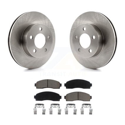 Front Disc Brake Rotors And Ceramic Pads Kit For Ford Ranger Mazda B4000 4WD K8C-100379