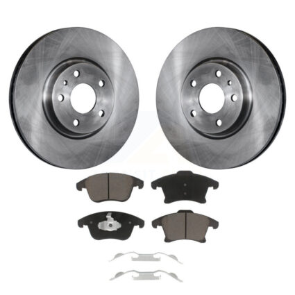 Front Disc Brake Rotors And Ceramic Pads Kit For Ford Fusion Lincoln MKZ K8C-100384