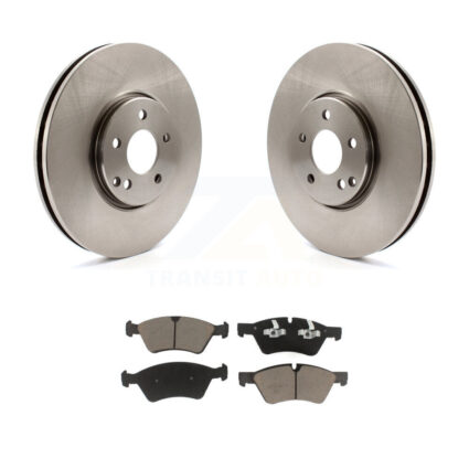 Front Disc Brake Rotors And Ceramic Pads Kit For Mercedes-Benz E550 E500 AWD K8C-100388
