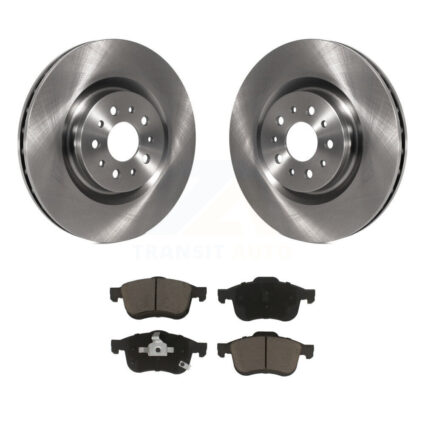 Front Disc Brake Rotors And Ceramic Pads Kit For 2015-2021 Ram ProMaster City K8C-100390