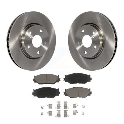 Front Disc Brake Rotors And Ceramic Pads Kit For Lexus IS250 K8C-100406