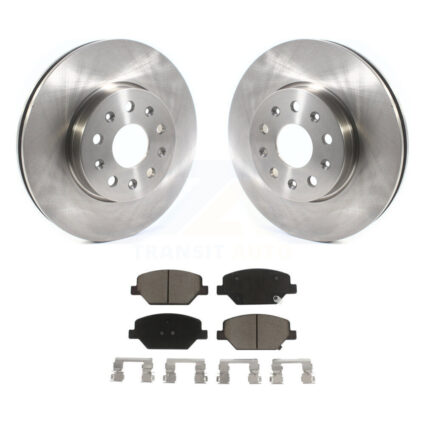 Front Disc Brake Rotors And Ceramic Pads Kit For Chevrolet Camaro Without Brembo Calipers K8C-100410