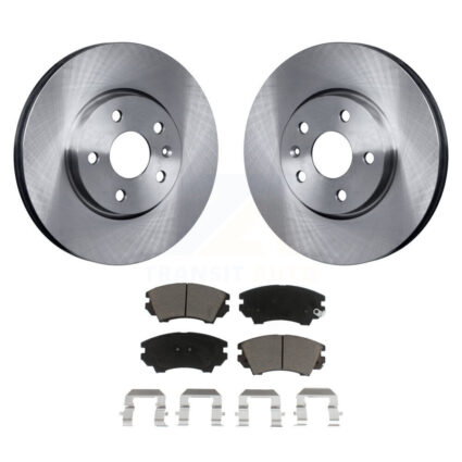 Front Disc Brake Rotors And Ceramic Pads Kit For Chevrolet Camaro GMC Terrain K8C-100418