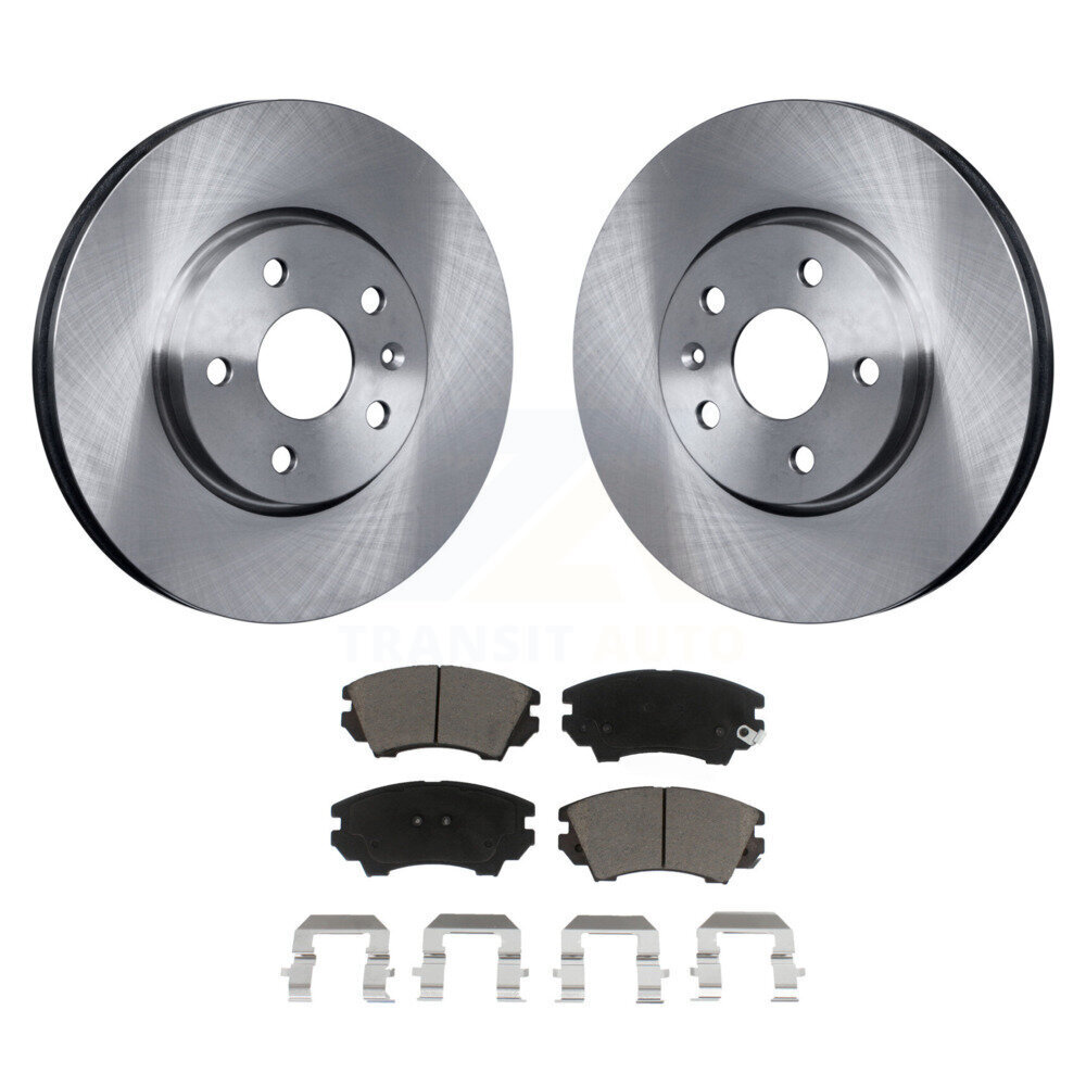Front Disc Brake Rotors And Ceramic Pads Kit For Chevrolet Camaro GMC Terrain K8C-100418