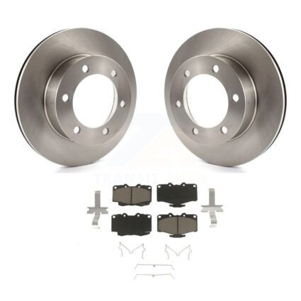 Front Disc Brake Rotors And Ceramic Pads Kit For Toyota 4Runner Tacoma K8C-100423