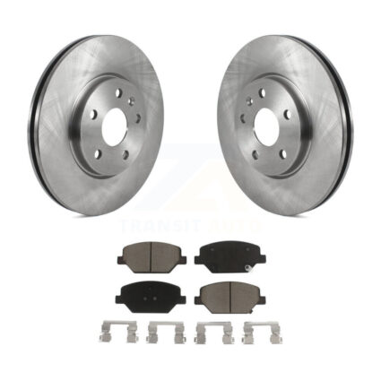 Front Disc Brake Rotors And Ceramic Pads Kit For 2019 Buick Envision Cadillac XT4 K8C-100424
