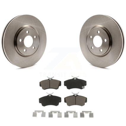 Front Disc Brake Rotors And Ceramic Pads Kit For Chrysler PT Cruiser Dodge Neon K8C-100429