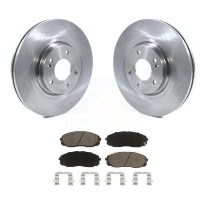 Front Disc Brake Rotors And Ceramic Pads Kit For 2015-2021 Kia Sedona K8C-100434