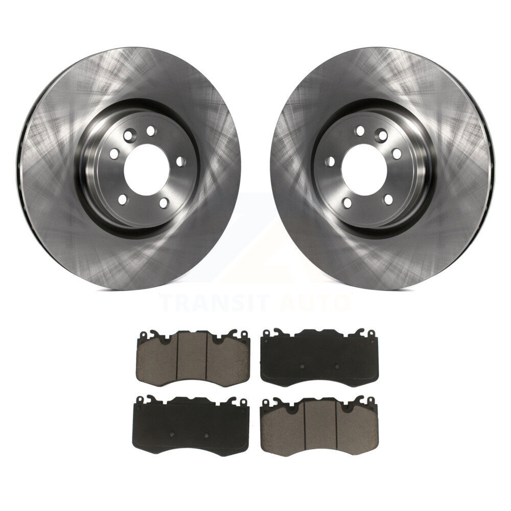Front Disc Brake Rotors And Ceramic Pads Kit For Land Rover Range Sport K8C-100435