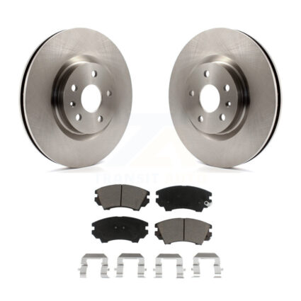 Front Disc Brake Rotors And Ceramic Pads Kit For 2011-2017 Chevrolet Caprice K8C-100442