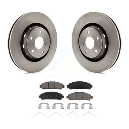 Front Disc Brake Rotors And Ceramic Pads Kit For 2009-2016 Toyota Venza K8C-100448