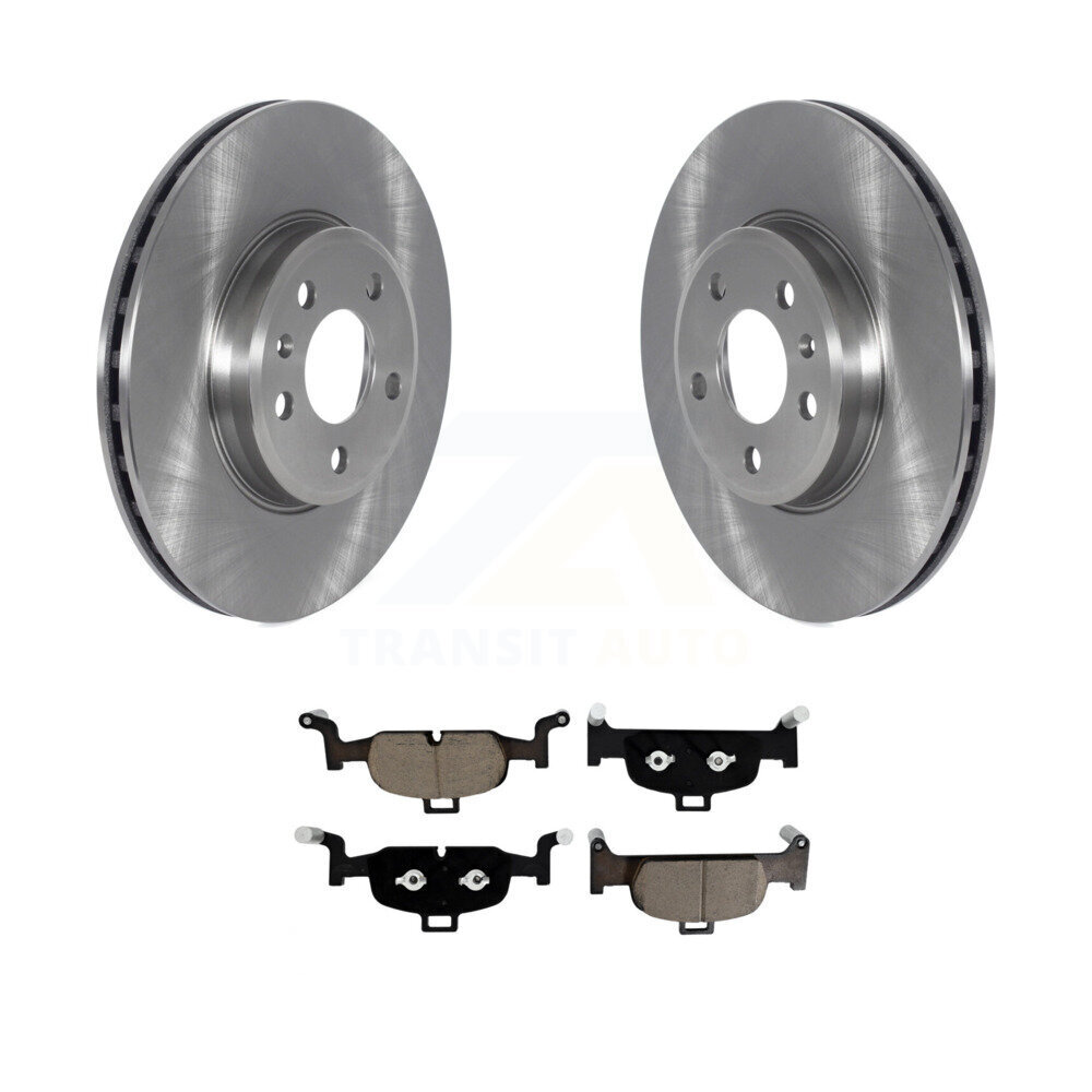Front Disc Brake Rotors And Ceramic Pads Kit For Audi A4 Quattro A5 Sportback K8C-100450