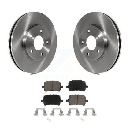 Front Disc Brake Rotors And Ceramic Pads Kit For Chevrolet HHR K8C-100455