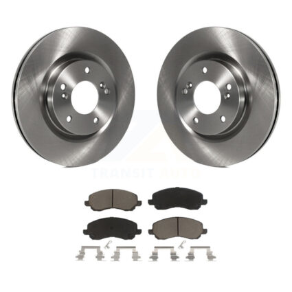 Front Disc Brake Rotors And Ceramic Pads Kit For Mitsubishi Eclipse Galant K8C-100468