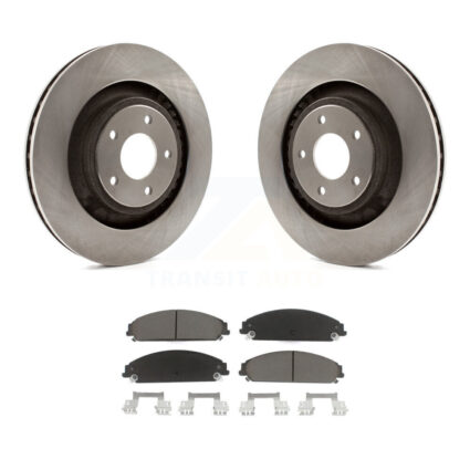 Front Disc Brake Rotors And Ceramic Pads Kit For Dodge Chrysler 200 Caliber Avenger K8C-100469