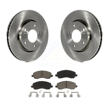 Front Disc Brake Rotors And Ceramic Pads Kit For Mitsubishi Galant K8C-100471