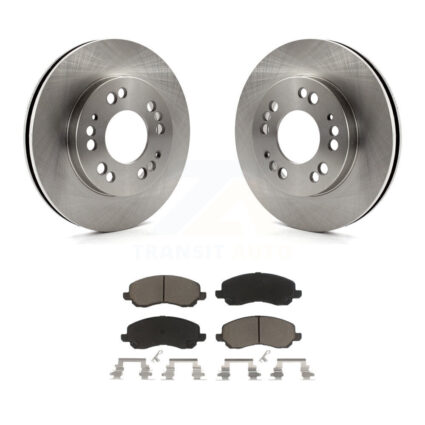 Front Disc Brake Rotor Ceramic Pad Kit For 2001 Mitsubishi Eclipse Galant From 06/01 2.4L K8C-100473