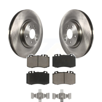 Front Disc Brake Rotors And Ceramic Pads Kit For Mercedes-Benz C230 SLK350 C320 K8C-100477