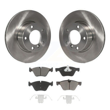 Front Disc Brake Rotors And Ceramic Pads Kit For BMW 528i 525i K8C-100501