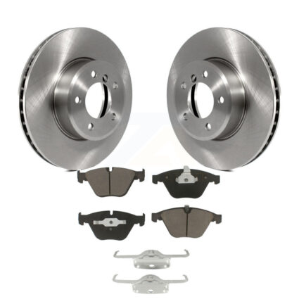 Front Brake Rotors & Ceramic Pad Kit For BMW 530i 530xi 528i xDrive 525i 535i 535xi 528xi K8C-100502