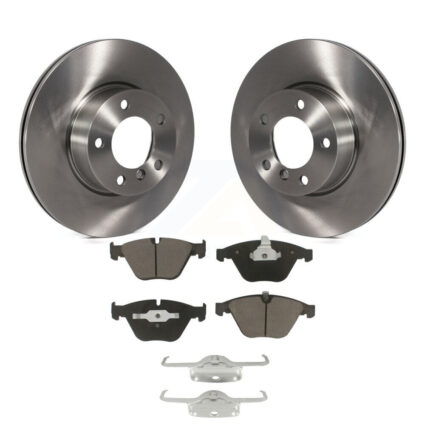 Front Disc Brake Rotors And Ceramic Pads Kit For BMW 328i xDrive X1 328xi K8C-100508