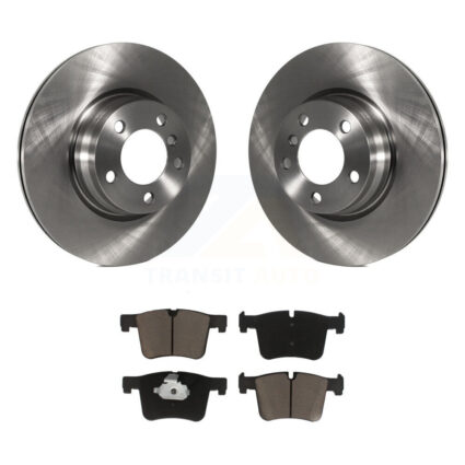 Front Disc Brake Rotors Ceramic Pad Kit For BMW 328i 330e With 330mm Diameter Rotor K8C-100515