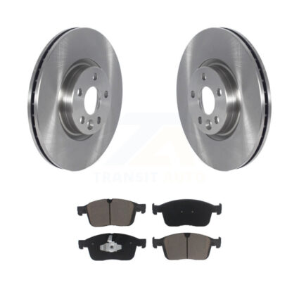 Front Disc Brake Rotors And Ceramic Pads Kit For Volvo XC60 K8C-100528