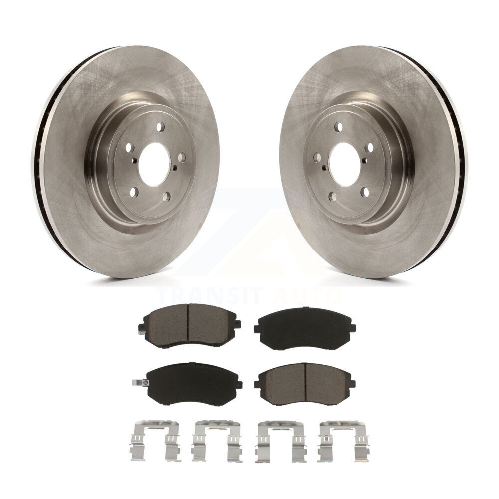Front Disc Brake Rotors And Ceramic Pads Kit For Subaru Legacy K8C-100571