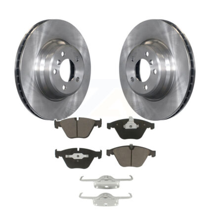 Front Disc Brake Rotors And Ceramic Pads Kit For BMW 750i 750Li 745i 745Li 760Li 760i K8C-100578