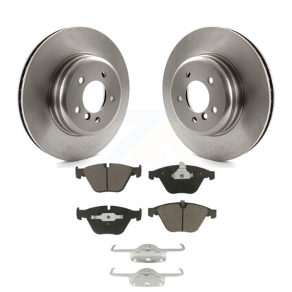Front Disc Brake Rotors And Ceramic Pads Kit For BMW 650i 645Ci 550i 545i 535i K8C-100579