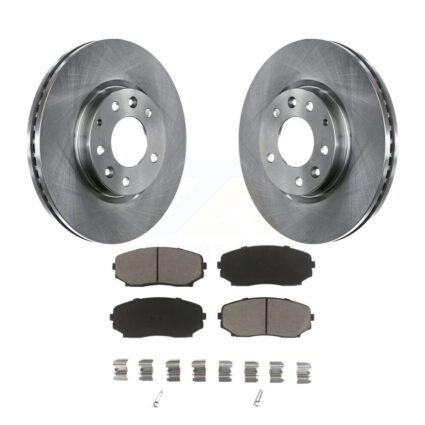 Front Disc Brake Rotors And Ceramic Pads Kit For Mazda CX-7 Ford Edge Lincoln MKX K8C-100582