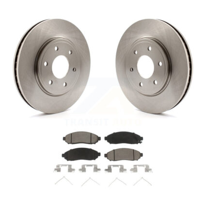 Front Disc Brake Rotors And Ceramic Pads Kit For Nissan Frontier Suzuki Equator K8C-100598