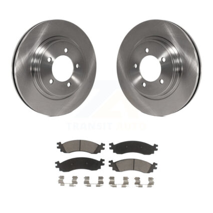 Front Disc Brake Rotor & Ceramic Pad Kit For Ford Explorer Sport Trac Mercury Mountaineer K8C-100600