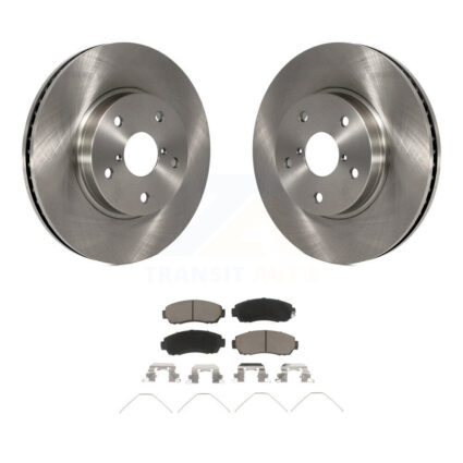 Front Disc Brake Rotors And Ceramic Pads Kit For 2016-2019 Subaru Legacy 2.5L K8C-100611