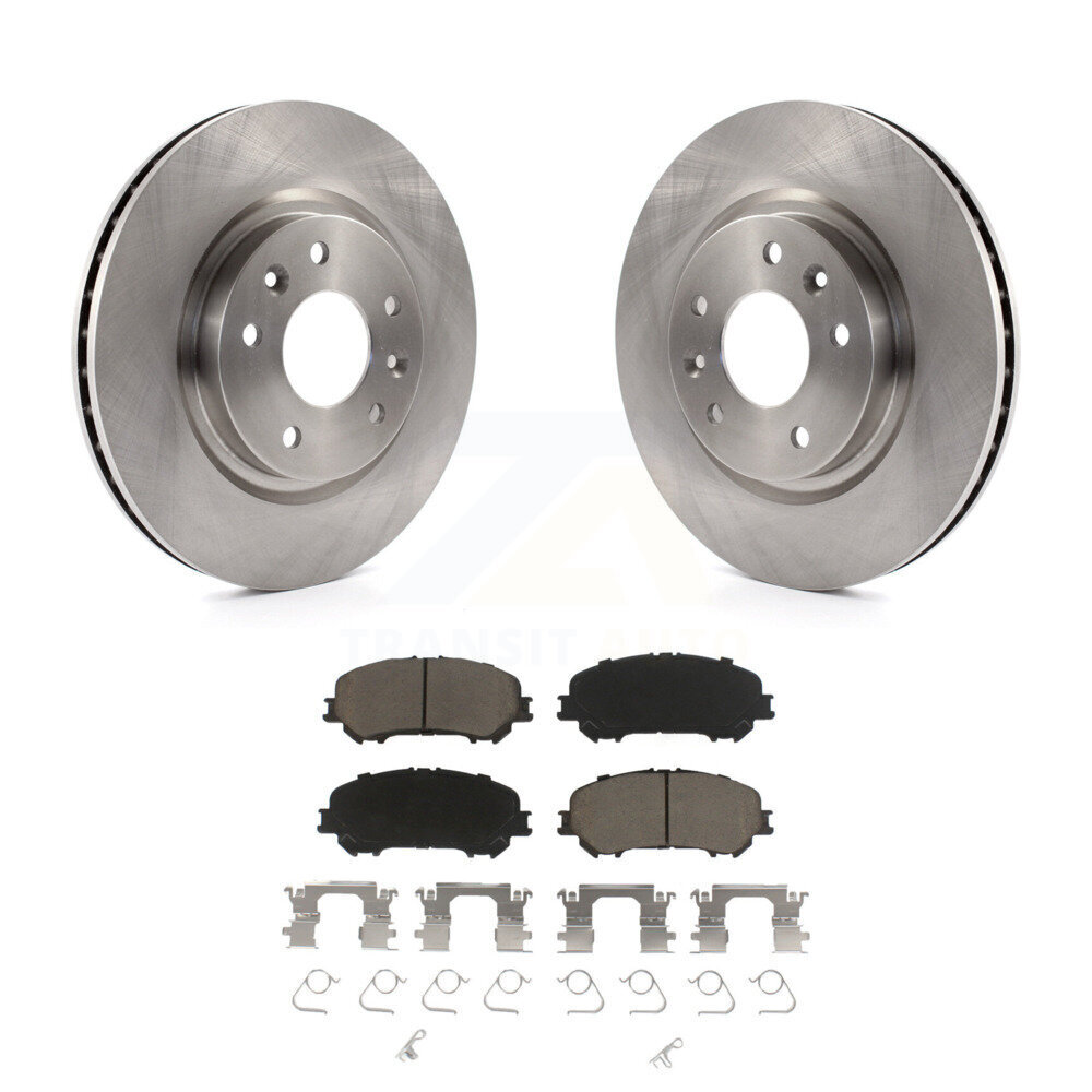 Front Disc Brake Rotors And Ceramic Pads Kit For Nissan Rogue Sport Qashqai K8C-100614
