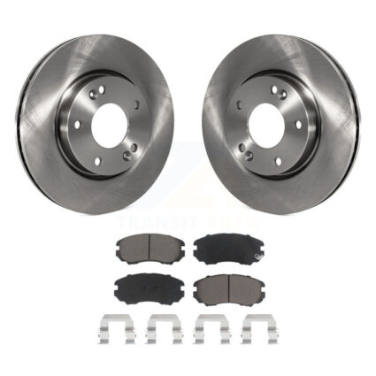 Front Brake Rotor And Ceramic Pad Kit For Hyundai Kia Sonata Tucson Soul Sportage Tiburon K8C-100621