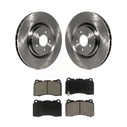Front Disc Brake Rotors And Ceramic Pads Kit For Ford Mustang K8C-100669