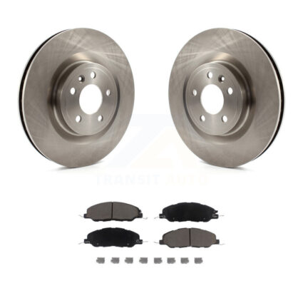 Front Disc Brake Rotors And Ceramic Pads Kit For Ford Mustang K8C-100670