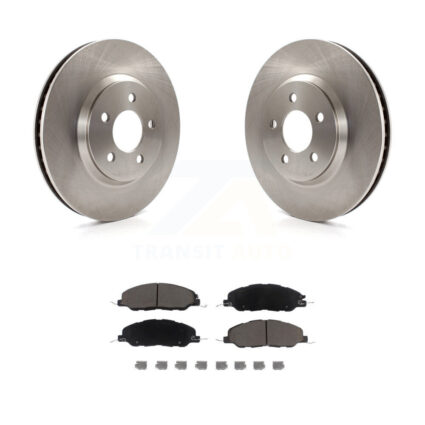 Front Disc Brake Rotors And Ceramic Pads Kit For Ford Mustang K8C-100671
