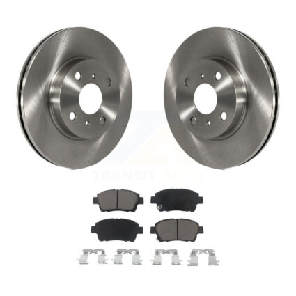 Front Disc Brake Rotors And Ceramic Pads Kit For 2001-2003 Toyota Prius K8C-100680