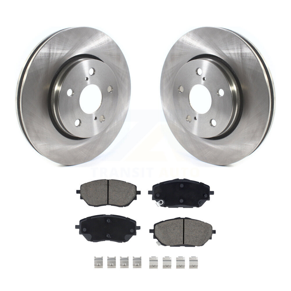 Front Disc Brake Rotors And Ceramic Pads Kit For Toyota C-HR K8C-100681