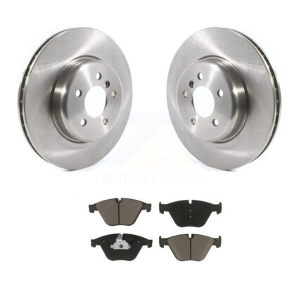 Front Brake Rotor Ceramic Pad Kit For BMW 535i xDrive 535d 640i Gran Coupe ActiveHybrid 5 K8C-100682