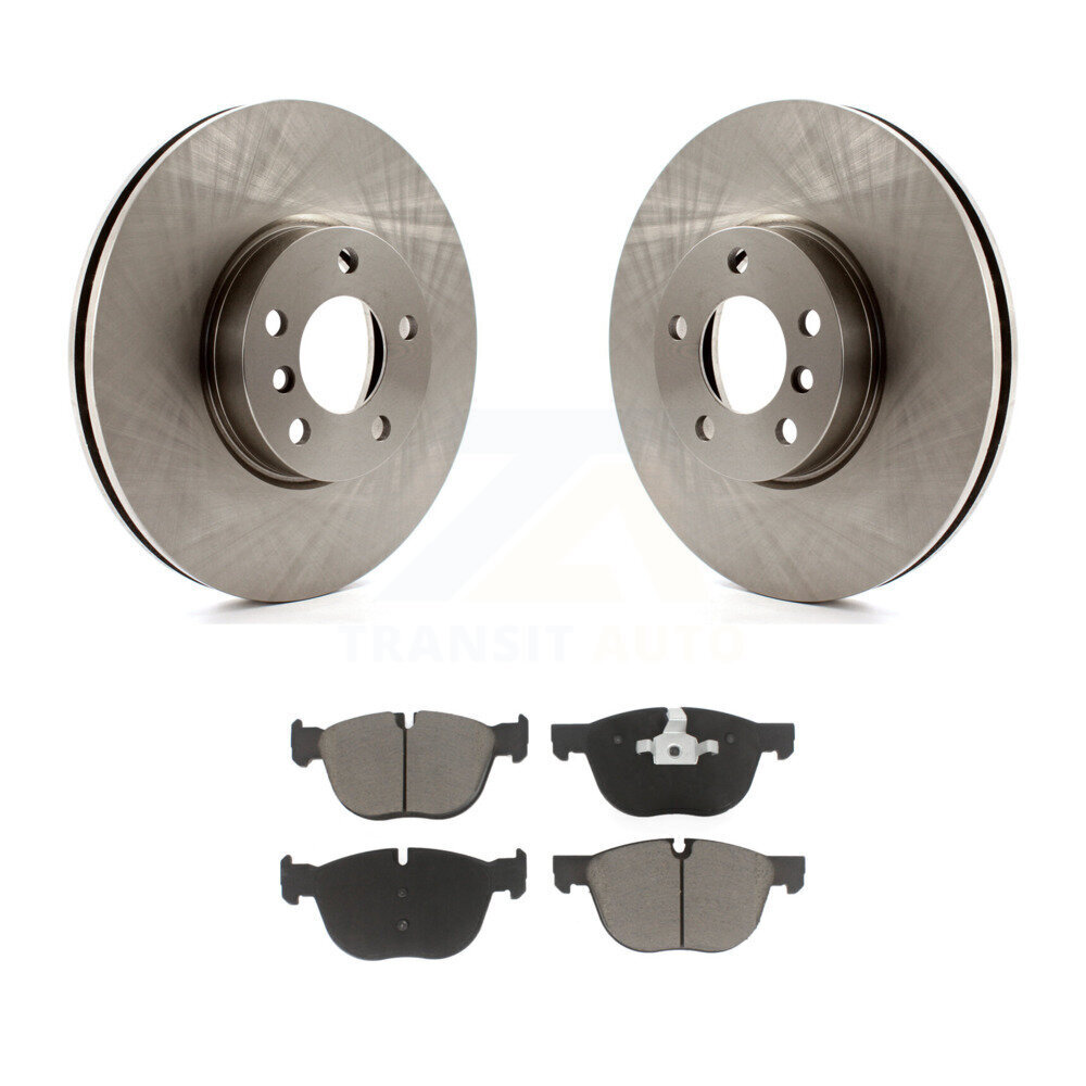 Front Disc Brake Rotors And Ceramic Pads Kit For BMW X5 X6 K8C-100700