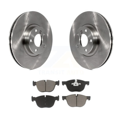 Front Disc Brake Rotors And Ceramic Pads Kit For BMW X5 X6 K8C-100701