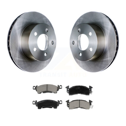 Front Disc Brake Rotor Ceramic Pad Kit For 1991 Jeep Grand Wagoneer 3.203″ Overall Height K8C-100713