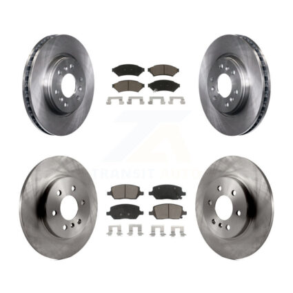 Front Rear Brake Rotor Ceramic Pad Kit For Pontiac Montana Chevrolet Uplander Buick Relay K8C-100781